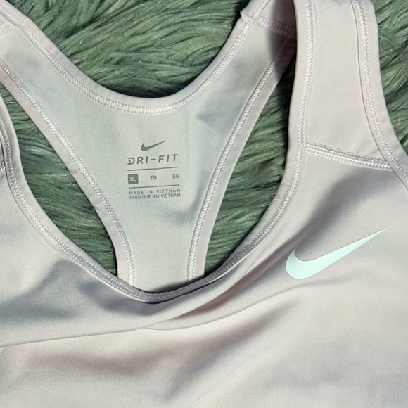 Nike Dri-Fit Swoosh Women's Pink Sports Bra Size XL - Picture 4 of 4